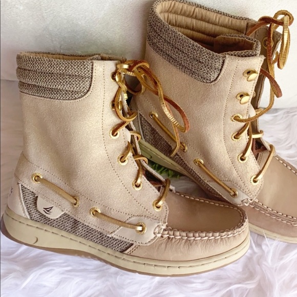 Sperry Shoes - Sperry Tan Top Siders High Tops